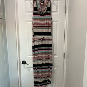Maxi stripped dress